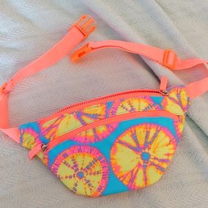 Tie dye fanny pack